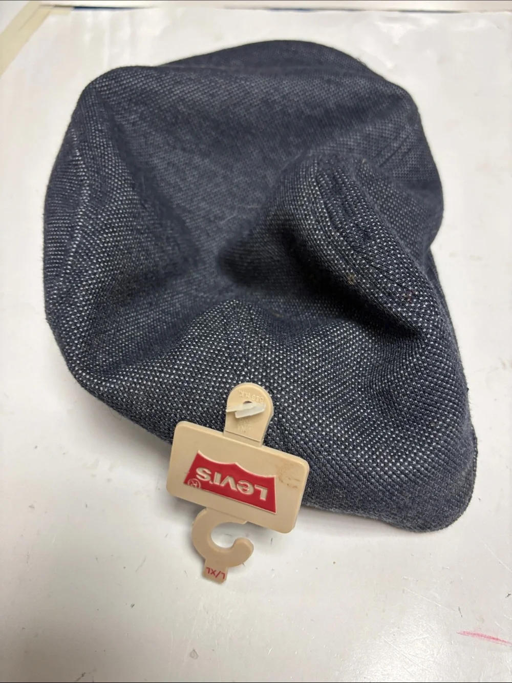 Levi’s Men's Navy Flat Cap - Classic Driving Hat Newsboy Hat L/XL NWT